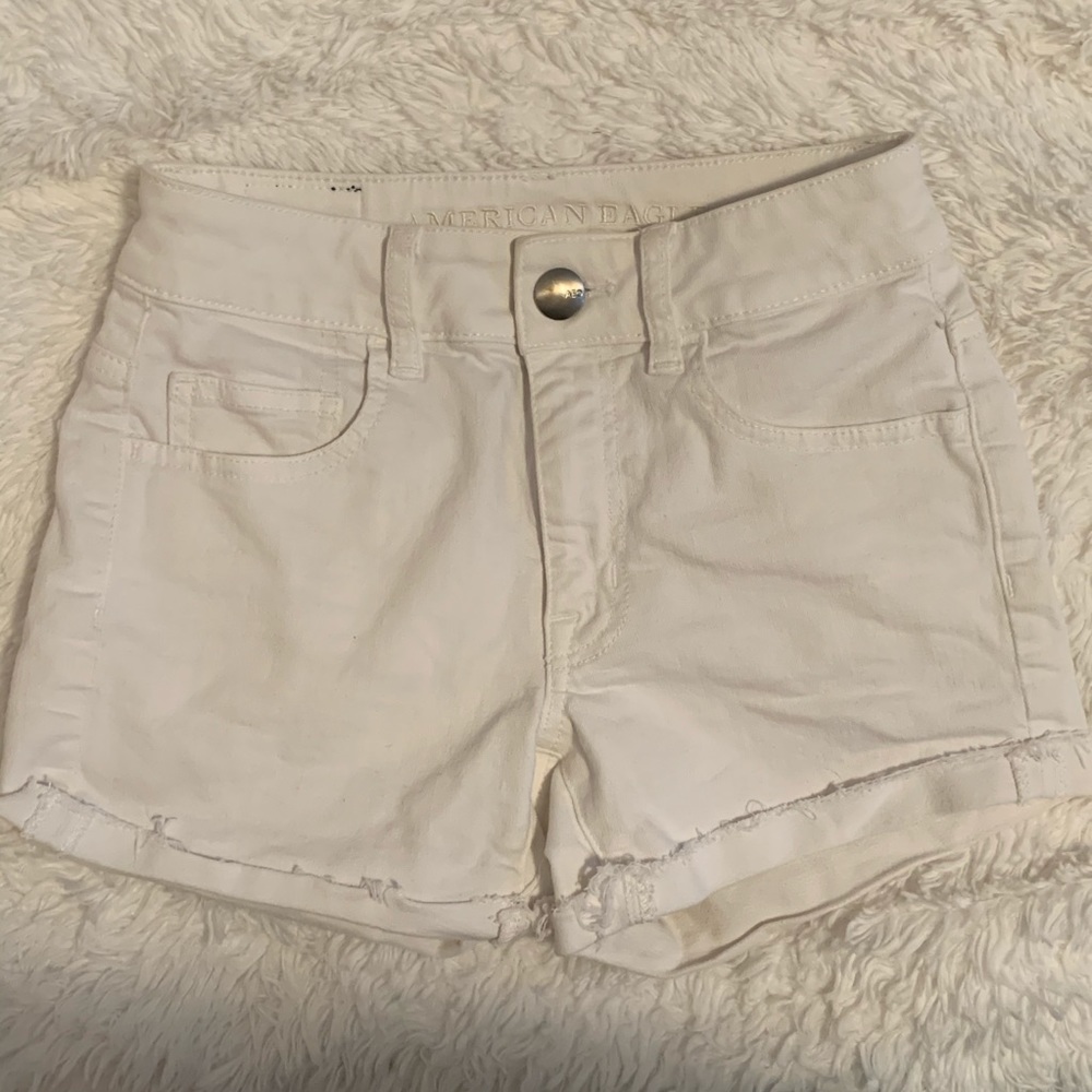 American  Eagle hi-rise shortie shorts